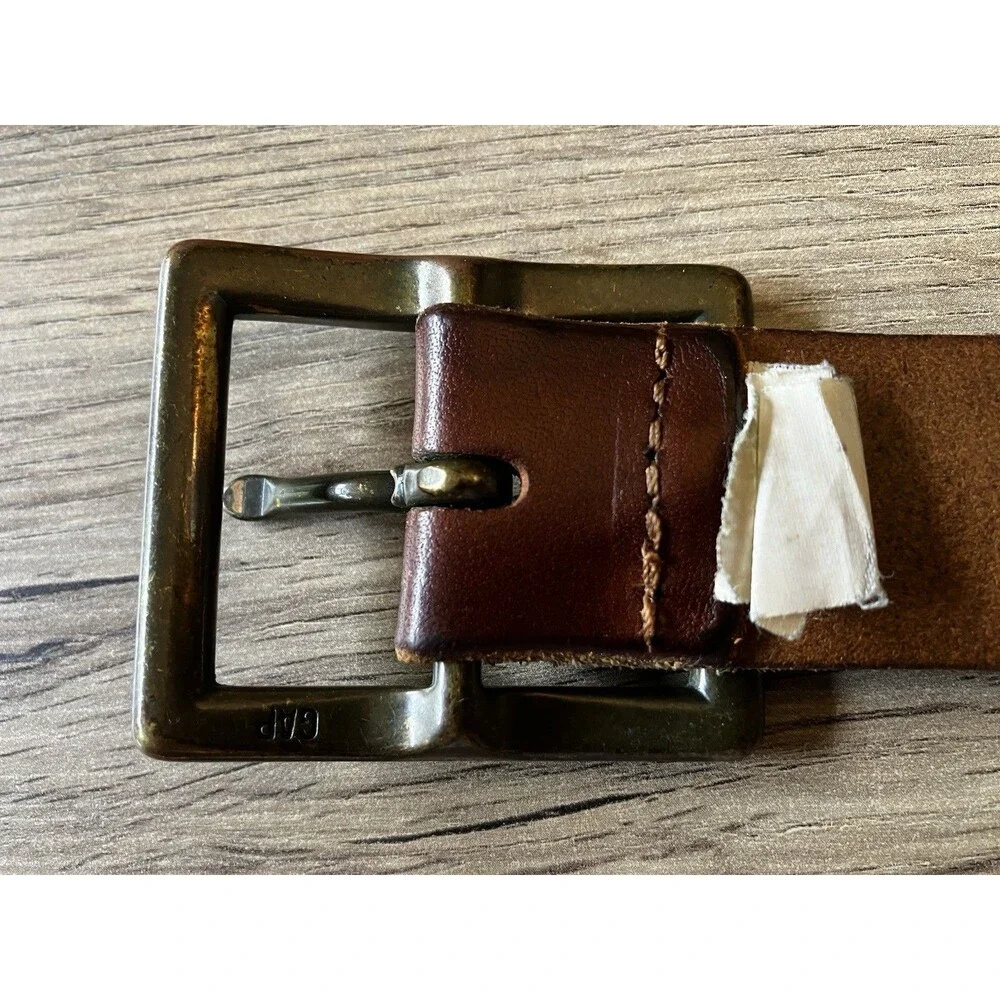 GAP Brown Leather Belt Girls Medium 22-26